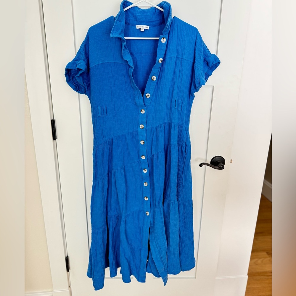 Baltic Born Blue Midi Dress